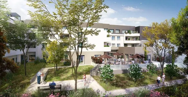 photo  la résidence seniors rue baudin qui devrait comprendre une centaine d’appartements ouvrira le 1er trimestre 2024.  &copy;  document heurus 