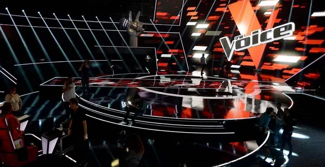 photo  le plateau de la plaine saint-denis pour l’émission de télévision the voice, diffusée sur tf1. photo d’illustration.  &copy;  archives ouest-france 