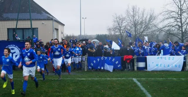 photo  saint- melaine se prépare à recevoir laval bourny.  &copy;  smos 