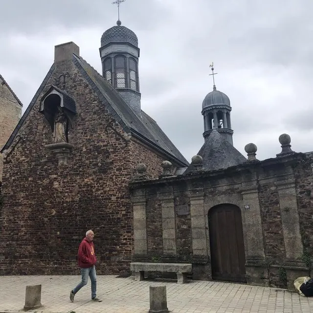photo l’intérieur de la chapelle notre-dame de lorette est identique à la santa casa, en italie.  ©  ouest-france