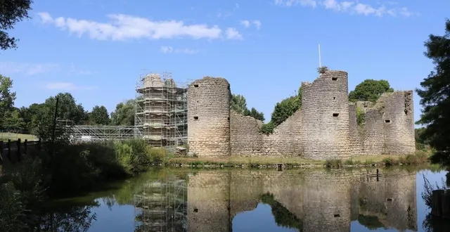 photo  le château de commequiers.  &copy;  archives ouest-france 