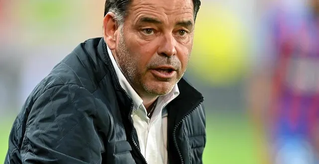 photo  stéphane moulin, entraîneur du sm caen.  &copy;  stéphane geufroi 