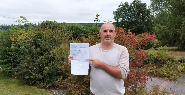 photo  philippe léon possède un test sérologique positif datant du 13 juillet 2021.  &copy;  ouest france 