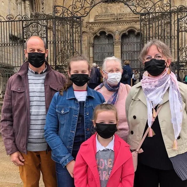 photo eric, marie, éléonore, claudine et blandine sont venus de la ferté-macé en famille.  ©  ouest-france