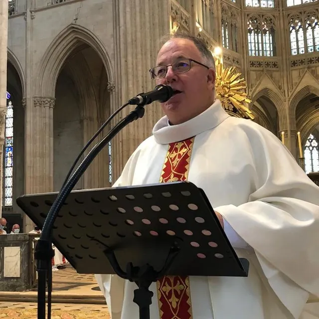 photo l’abbé philippe pottier a été reconduit dans son poste de vicaire général du diocèse.  ©  ouest-france
