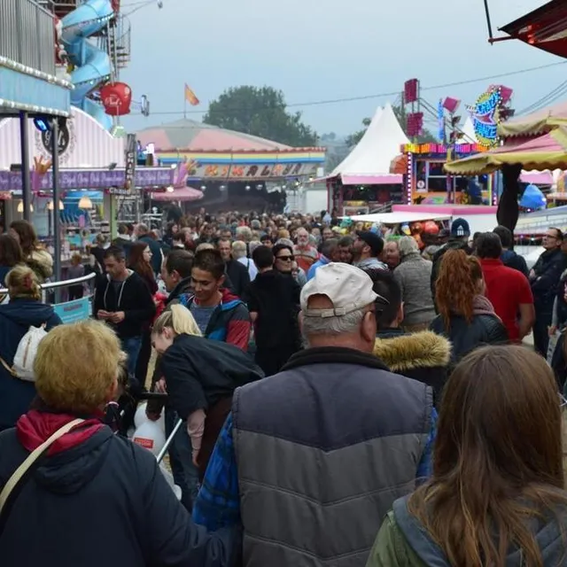 photo plus de 80 000 visiteurs sont attendus pendant deux jours à la foire de la saint-denis, à montilly-sur-noireau. ici en 2018.  ©  archives ouest-france