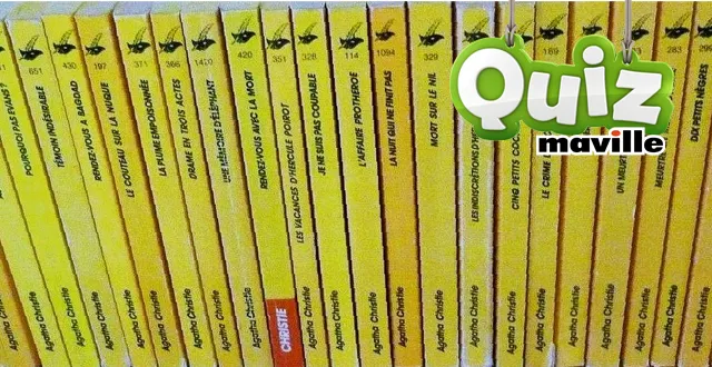 photo 5 questions sur agatha christie