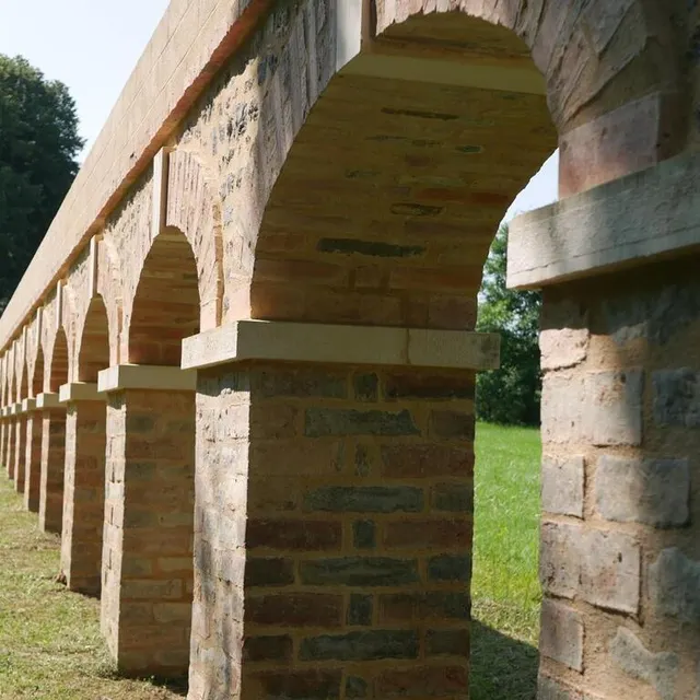 photo l’aqueduc (ou noria) du xviiie siècle servait à irriguer les terres pour faciliter le travail des paysans.  ©  ouest-france