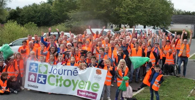 photo  il y avait de l’ambiance lors de la journée citoyenne 2019.  &copy;  atchives le maine libre 