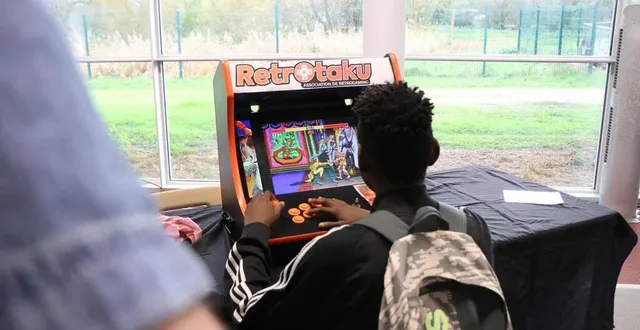 photo  le salon du jeu vidéo de la flèche quitte la monnerie pour s’installer au cinéma le kid, en novembre 2021.  &copy;  archives 