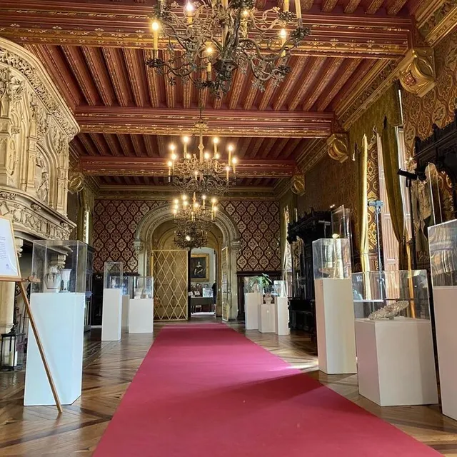 photo les salons d’apparat accueillent régulièrement des expositions.  ©  yanne boloh