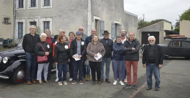 photo  une dizaine de conducteurs ont participé à la sortie.  &copy;  le maine libre 