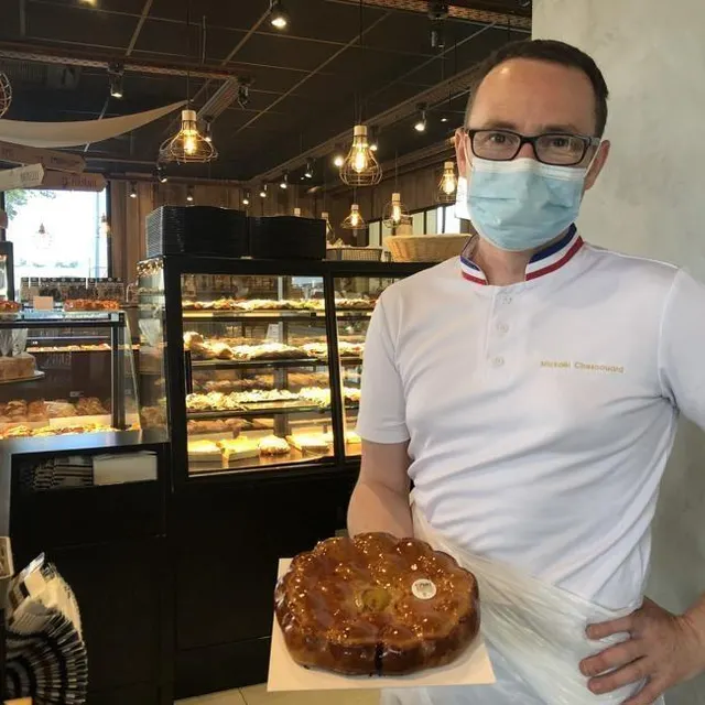 photo la boulangerie-pâtisserie-snacking les copains d’abord, à trélazé, est arrivée cinquième au concours du meilleur pâté aux prunes du maine-et-loire.  ©  ouest-france
