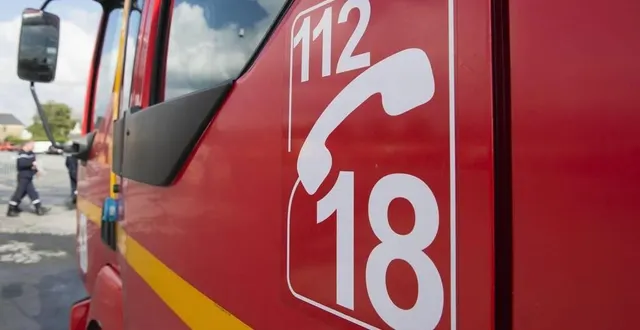 photo  une dizaine de pompiers sont intervenus.  &copy;  archives ouest-france 
