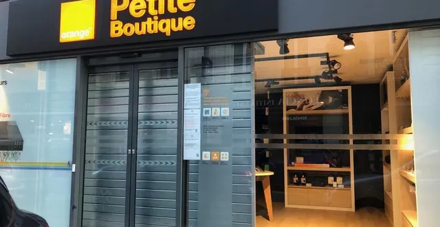 photo  boutique orange la flèche  &copy;  ouest-france 