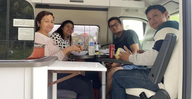 photo  fabio était accompagné de son épouse et ses beaux-parents.  &copy;  ouest-france 