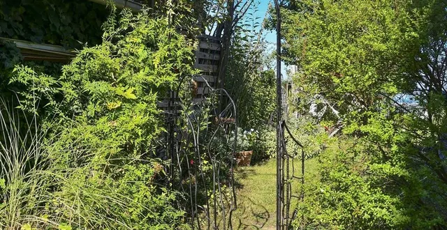 photo  pénétrez dans des jardins secrets du mans.  &copy;  photo le maine libre – yvon loué 