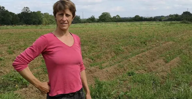 photo  coralie pousset est maraîchère à la ferme des hameaux à écouché-les-vallées.  &copy;  ouest-france 