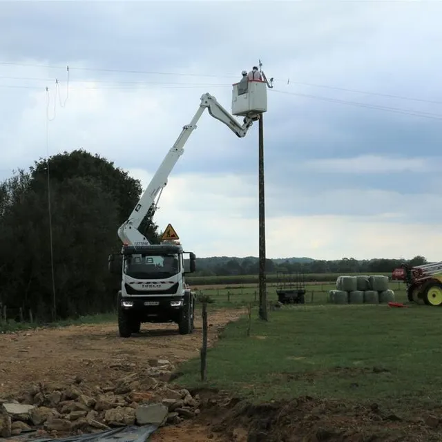 photo les travaux visaient à remplacer les éléments vieillissants du réseau.  ©  ouest-france