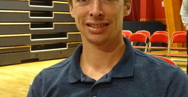 photo  thomas vincent à l’issue de sa première séance du conseil municipal de septembre  &copy;  le maine libre 