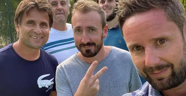 photo  fabrice santoro a reçu dorian gauthier et jean-charles rioton à paris, en toute simplicité.  &copy;  abt 