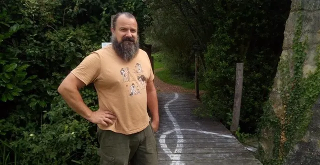 photo  olivier dronne est revenu sur son chemin en créant le boucan des arts.  &copy;  ouest-france 