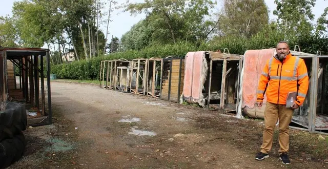 photo  au grand dam de laurent chiesa, le nombre de conteneurs incendiés se multiplie au préjudice de la collectivité, et donc des usagers.  &copy;  ouest-france 