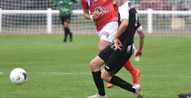 photo  gourio a inscrit un doublé pour argentan, insuffisant.  &copy;  joseph thouin 