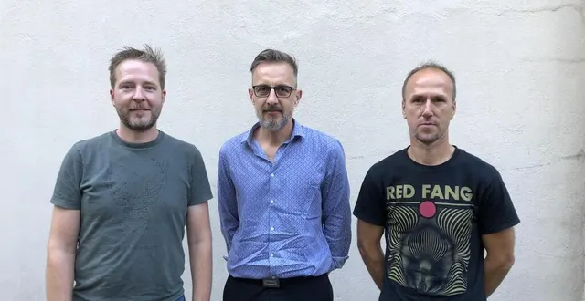 photo  roy thinnes est composé d’anthony (basse), christophe (chant et guitare) et jorris (batterie).  &copy;  ouest-france 