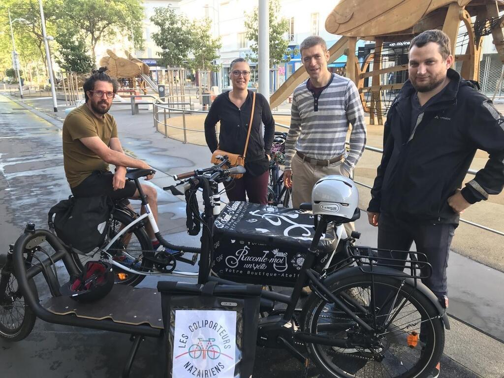 Saint Nazaire. Un mini salon des cyclo entrepreneurs halle Sud