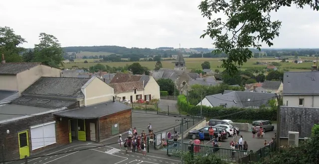 photo  l’école de mareil-sur-loir se cherche un nom.  &copy;  ouest-france 