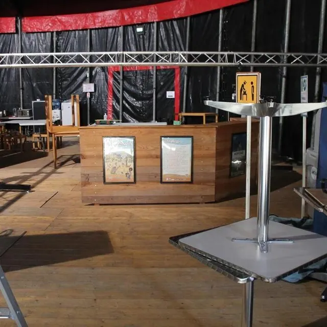 photo un petit espace bar sera ouvert au public à droite de la scène.  ©  ouest-france