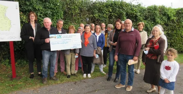 photo  ségolène reynen-cartier, patrick montaufray, jacqueline maillard-mazer et gilles mallet.  &copy;  ouest-france 