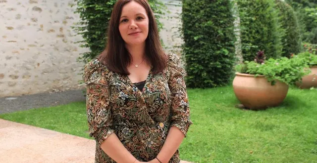 photo  marion lecomte, 33 ans, a été présentée dans la soirée du mercredi 8 septembre 2021 aux commerçants de sablé-sur-sarthe (sarthe).  &copy;  ouest-france 