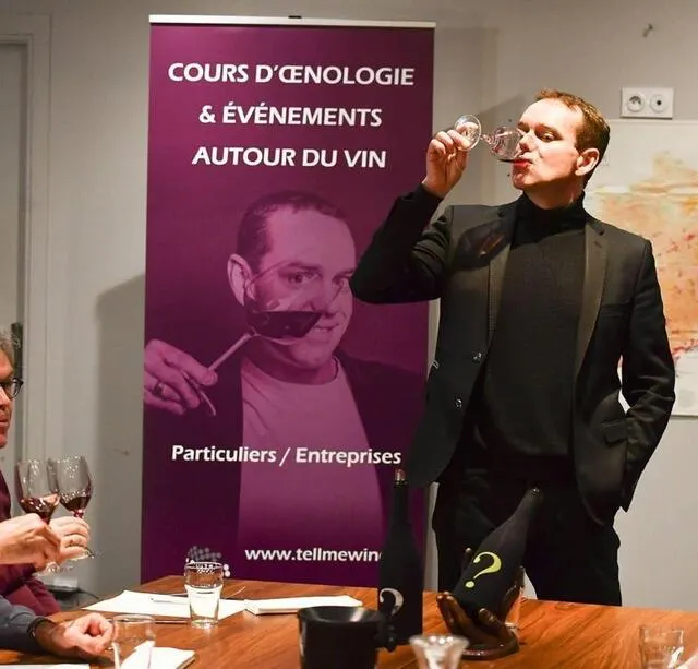 photo franck bernard propose depuis sept ans des animations autour de dégustations de vins à des particuliers, mais aussi dans le cadre d’événements d’entreprises.  ©  photo archives le maine libre – hervé petitbon
