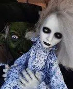 photo  visite du jardin de manuella pour halloween.  &copy;  le maine libre 