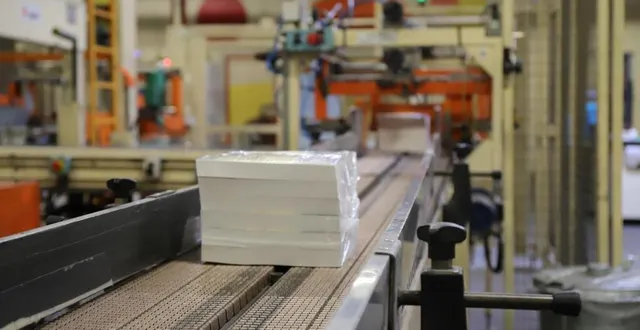 photo  l’imprimerie brodard et taupin, à la flèche (sarthe), participe pour la première fois aux journées régionales de la visite d’entreprise, du jeudi 21 au 23 octobre 2021. ?  &copy;  archives ouest-france 