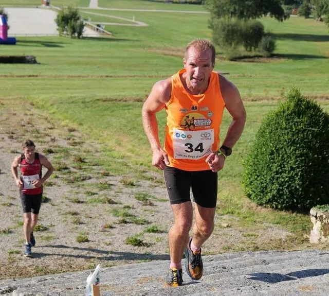 photo sébastien joannet, athlète et président des coureurs près sées.  ©  archives ouest-france