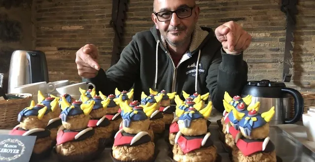 photo  les goldorak de jérômes lehoux sont aussi à croquer !  &copy;  le maine libre 