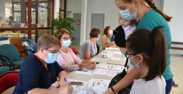 photo  samedi matin, les inscriptions aux activités sont allées bon train.  &copy;  le maine libre 
