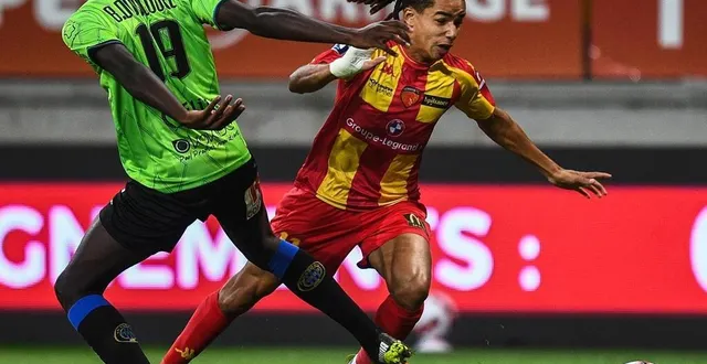 photo  makan aiko va emmener l’attaque du mans fc.  &copy;  photo le maine libre, denis lambert 