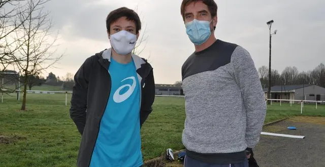 photo  le chantenaysien alexandre allain en mars 2021, en pleine préparation du marathon de paris.  &copy;  archives le maine libre 