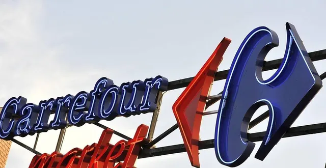 photo  le carrefour market des maillets au mans (sarthe) a été placé en location-gérance par le groupe carrefour, jeudi 14 octobre 2021.  &copy;  ouest-france 