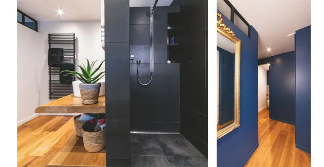 photo une salle de bain sur mesure dans une maison ancienne à angers : un projet signé 