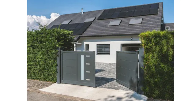 photo comment installer un portail automatique chez soi ? &copy; crédit photo : ©somfy activités sa semaphore