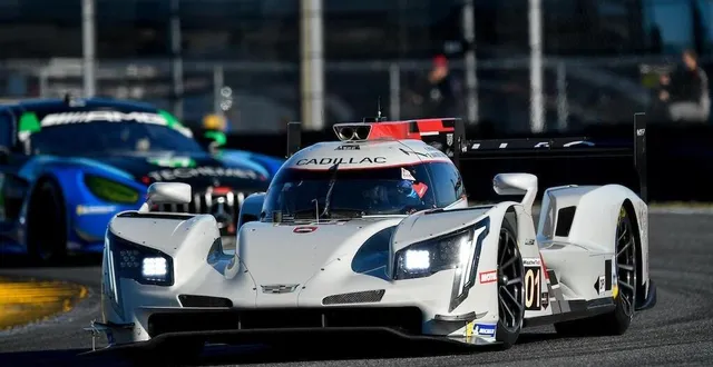photo  la cadillac du chip ganassi racing participe déjà au championnat américain d’endurance cette saison.  &copy;  imsa – dole 