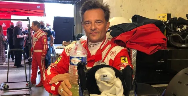 photo  david hallyday lors du meeting ultimate cup series au mans, le week-end du 10 au 12 septmbre 2021.  &copy;  le maine libre 
