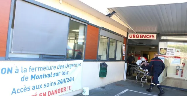 photo  il faudrait 75 équivalents temps plein pour faire tourner les sept services des urgences du département 24 h sur 24. faute d’effectifs suffisants, les fermetures se multiplient, comme ici, à montval-sur-loir.  &copy;  ouest-france 
