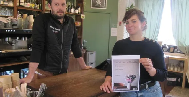 photo  morgane et benoît rouas, gérants du restaurant le caillou et de son café. « en dix-huit mois d’activité, nous avons dû faire face à certains défis qui nous ont conduits à prendre de nouvelles directions. »  &copy;  ouest-france 
