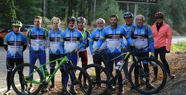 photo  des membres de l’ucmn ont fait une reconnaissance des itinéraires dans le massif de perseigne pour la libre circulation et sécurité des participants de la laurent-brochard.  &copy;  ouest-france 